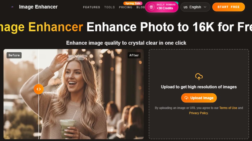 Image Enhancer Captura de pantalla