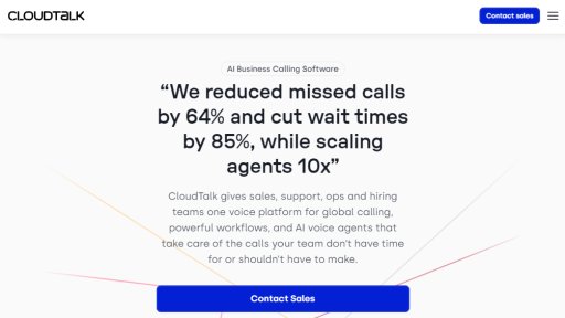 CloudTalk - Plateforme d'appels professionnels intelligente - Logo