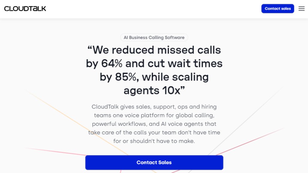 CloudTalk Captura de pantalla