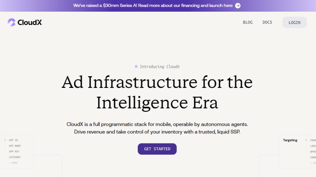 CloudX Captura de pantalla