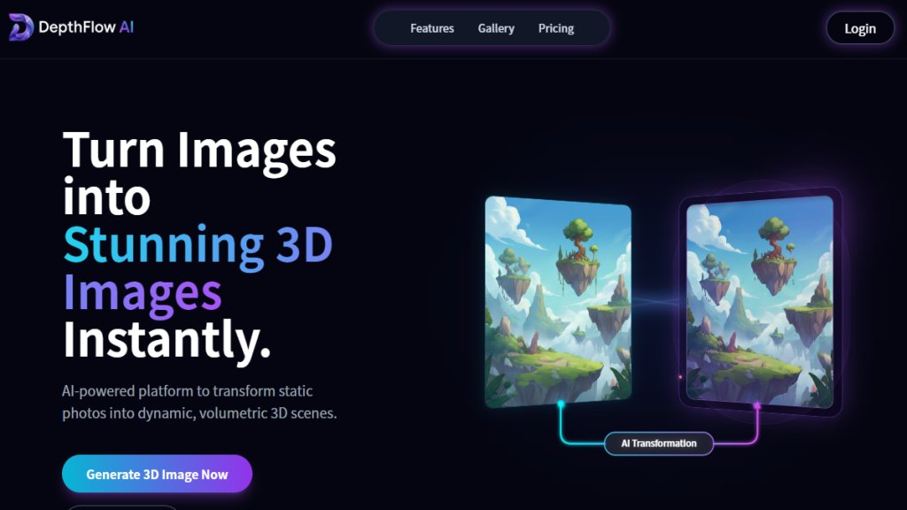 DepthFlow AI Captura de pantalla