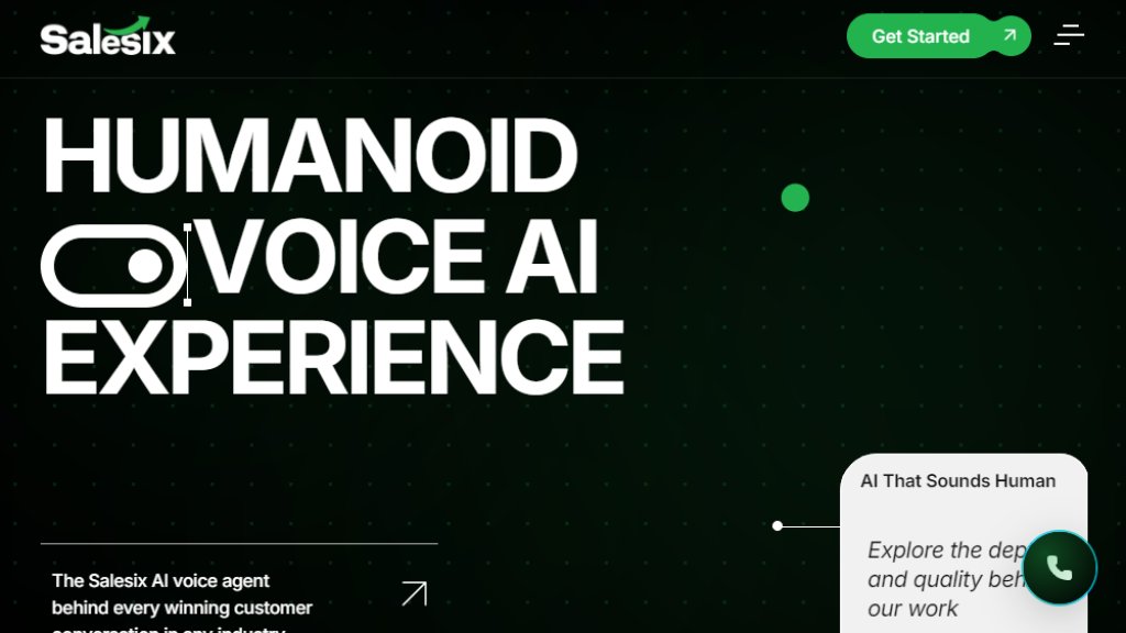 Salesix AI Capture d'écran