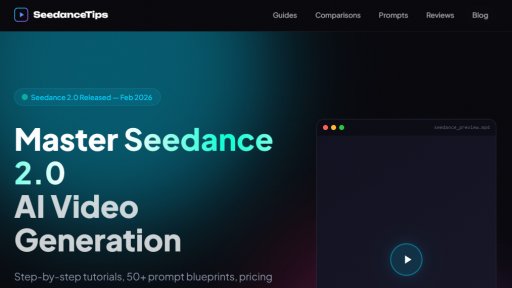 SeedanceTips - Domina la creación de video IA con Seedance 2.0 - Logo