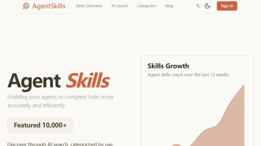 AgentSkills - Potencia Tus Agentes de IA - Logo