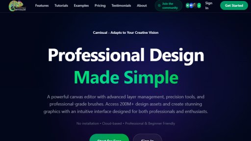 Camisual - All-in-one intelligent design platform - Logo