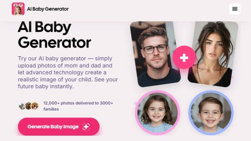 AI Baby Generator - Votre futur bébé visualisé par IA - Logo