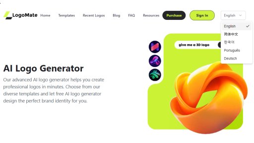 LogoMate AI Logo Generator - Crea Logotipos Profesionales al Instante - Logo