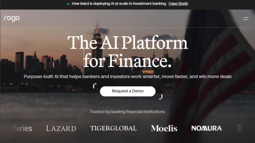 Rogo AI - Secure AI Platform for Finance - Logo