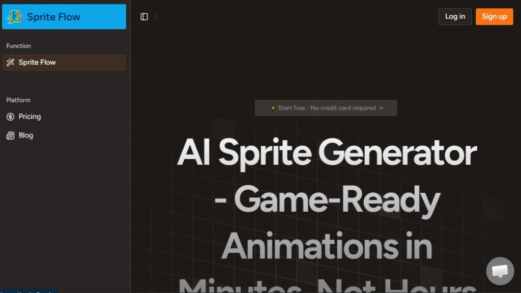 SpriteFlow Capture d'écran