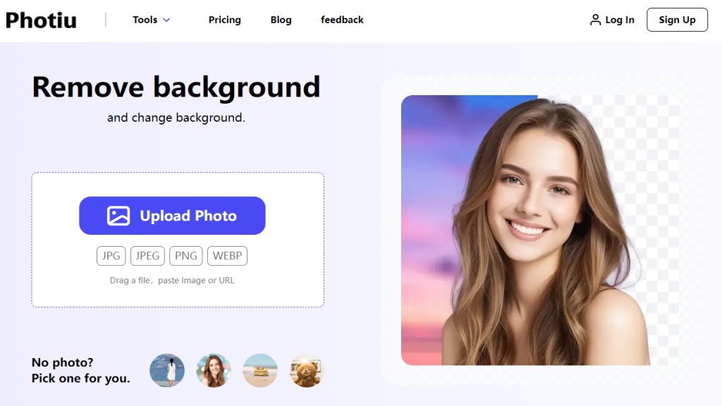 Photiu.ai Screenshot