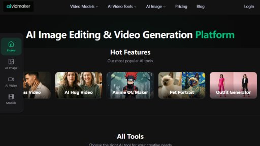 AiVidMaker - Creative AI Video & Image Platform - Logo