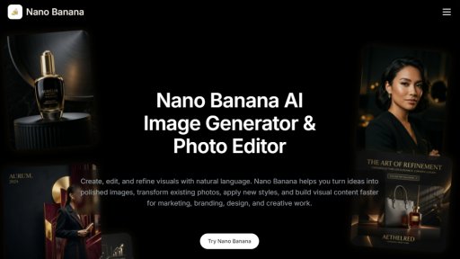 Nano Banana AI - All-in-one AI creative studio - Logo