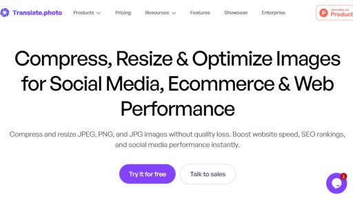 Image Adaptor by Translate.photo - Smart Image Optimization Tool - Logo
