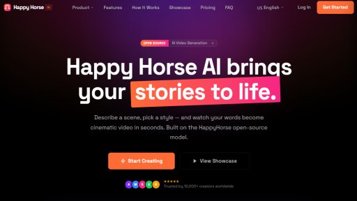 Happy Horse AI - Create Cinematic AI Videos Instantly - Logo