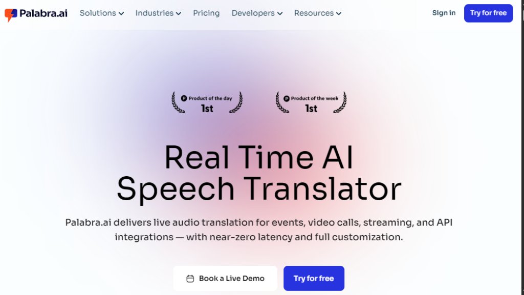 Palabra.ai Captura de pantalla