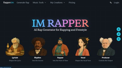 Rapper.im - AI Rap Generator for Any Topic - Logo
