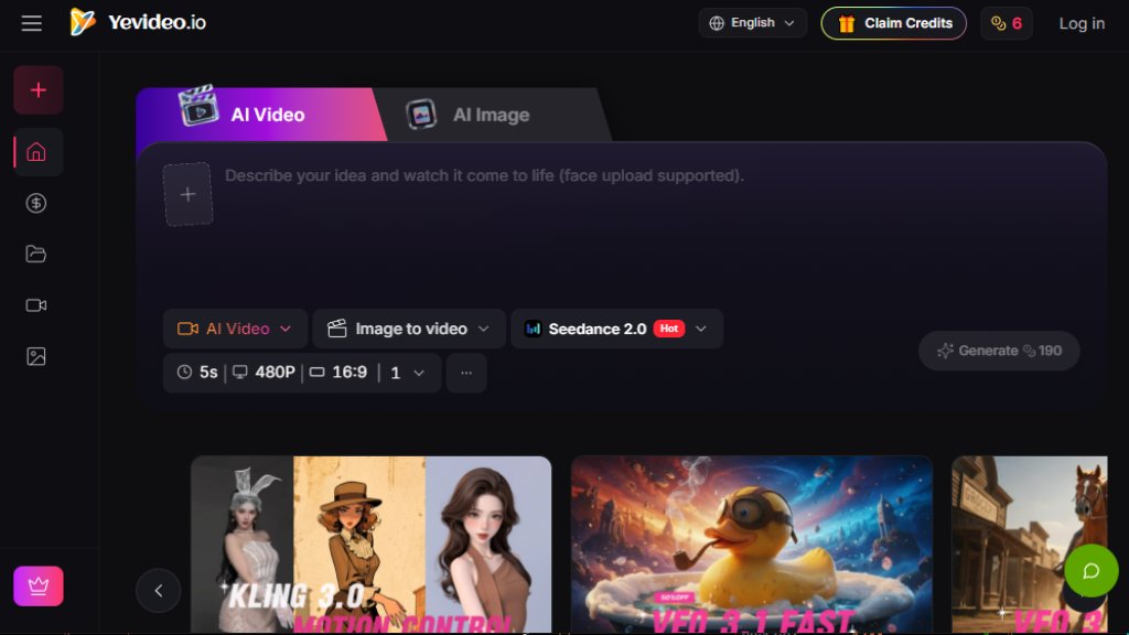 Yevideo Captura de pantalla