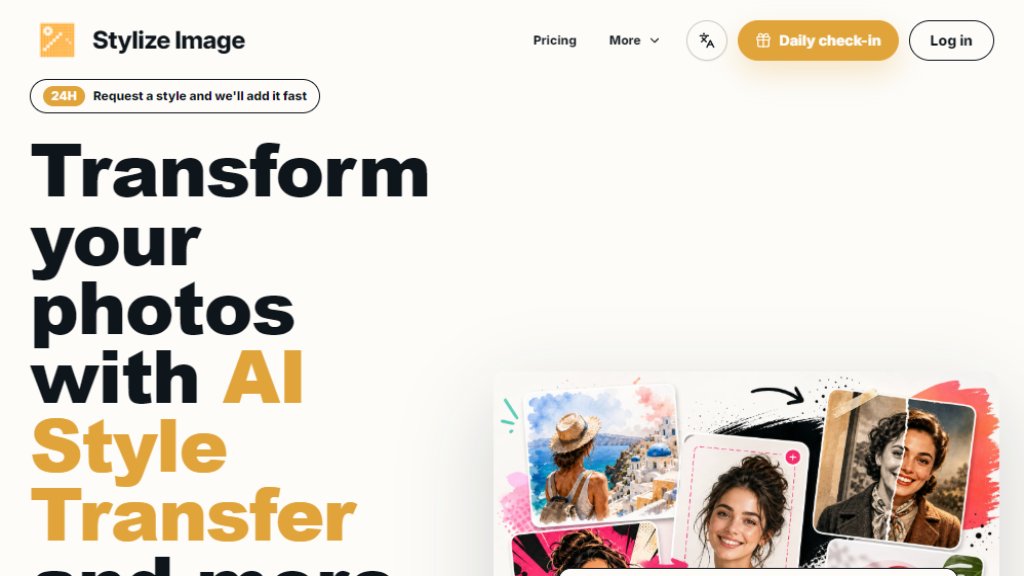 Stylize Image Screenshot