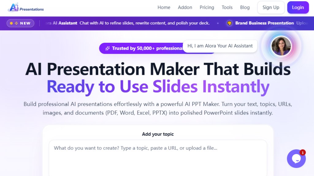 AI Presentations 截图
