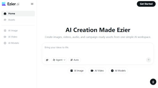 Ezier.AI - Create Stunning Assets Easily - Logo