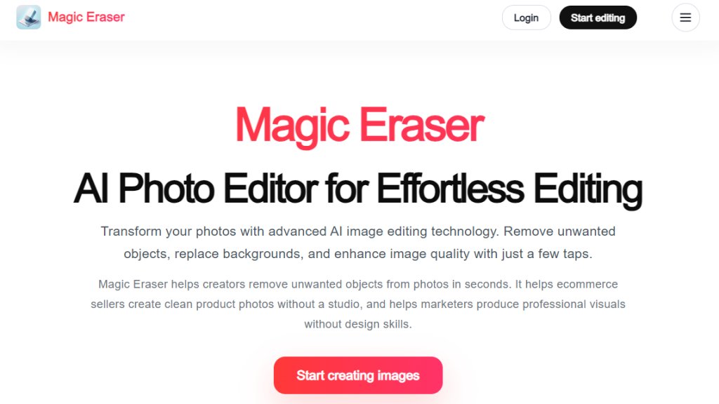 Magic Eraser Screenshot