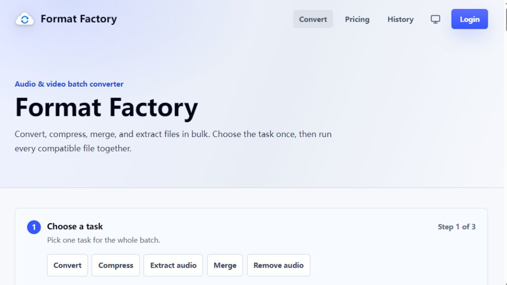 Format Factory Capture d'écran