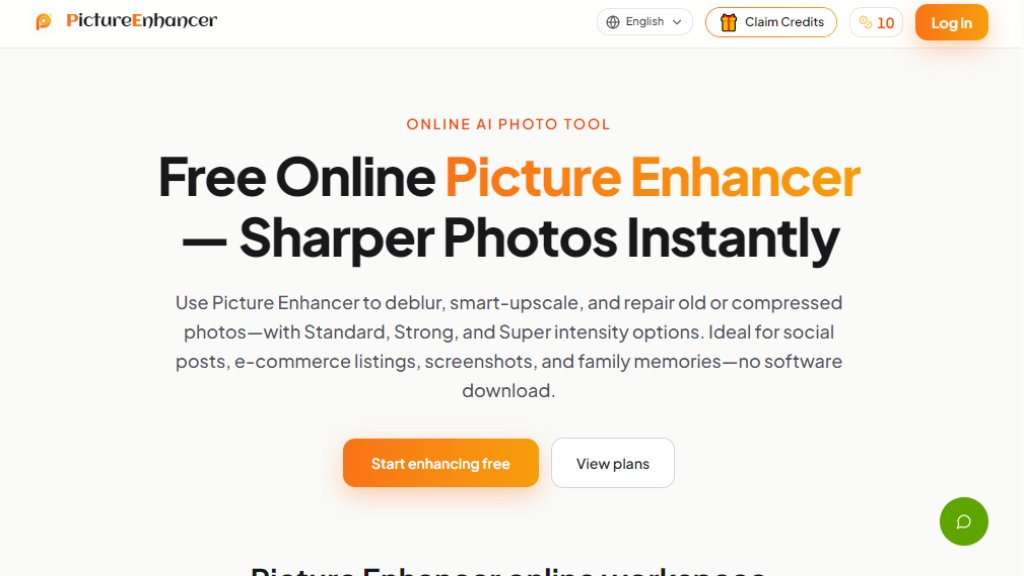 Picture Enhancer Captura de pantalla